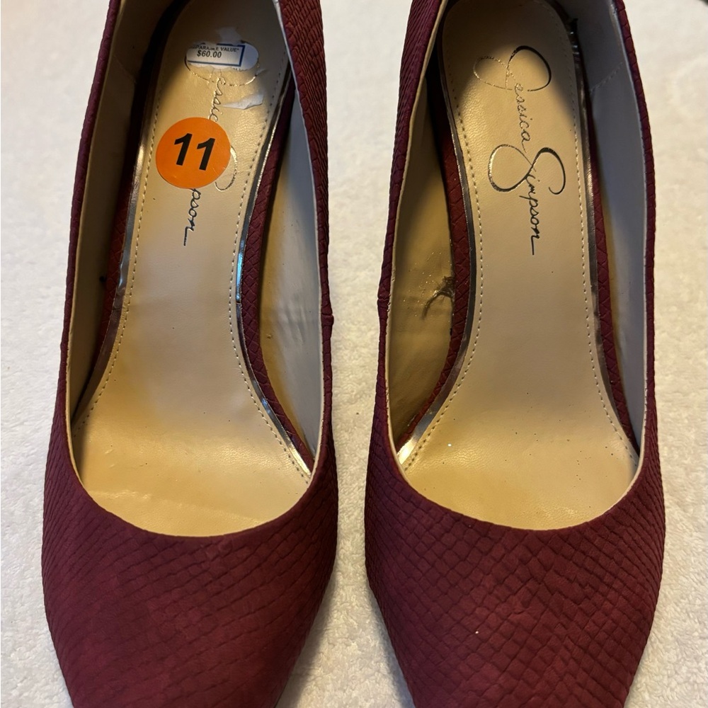 Brand New Heels By JESSICA SIMPSON - Size 11 M - Heel Height 4 Inches - box 25 - Picture 3 of 7